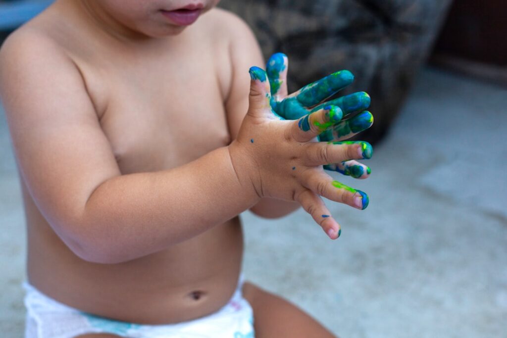 Toddler Tots: Exploring Textures Through Sensory Art