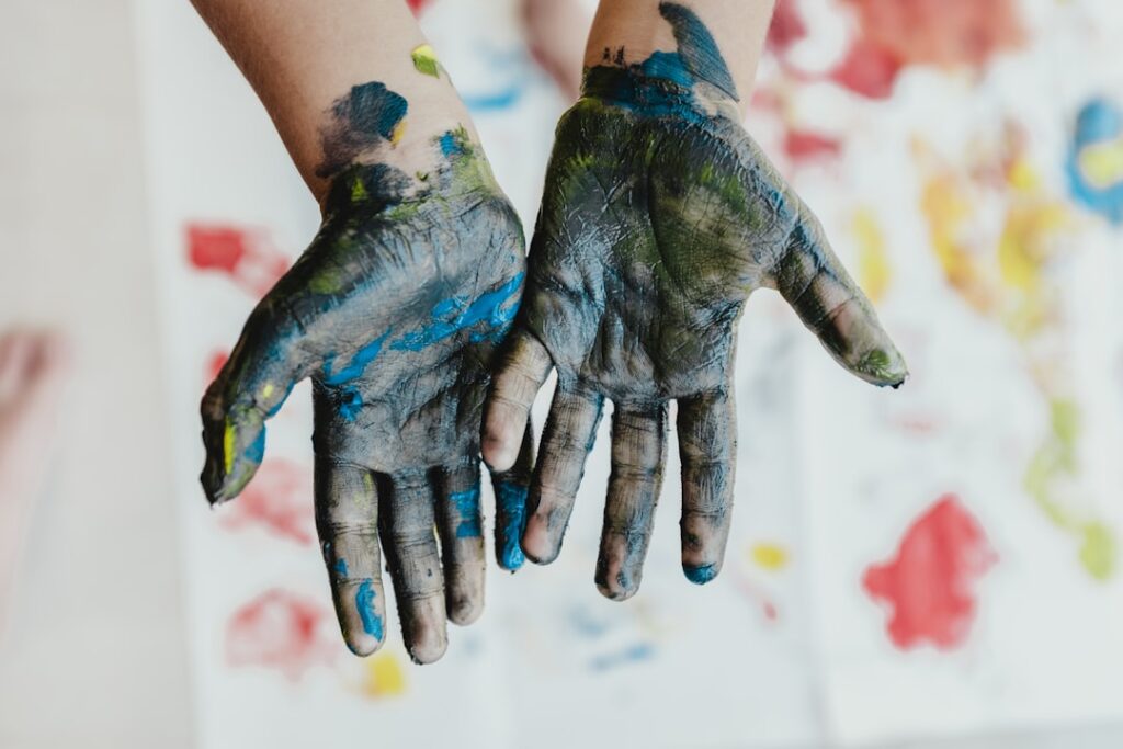 Photo Finger painting