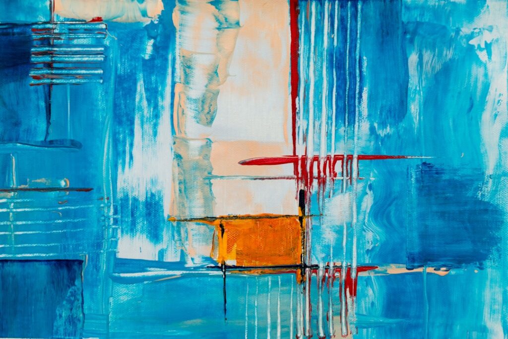 Photo Abstract painting