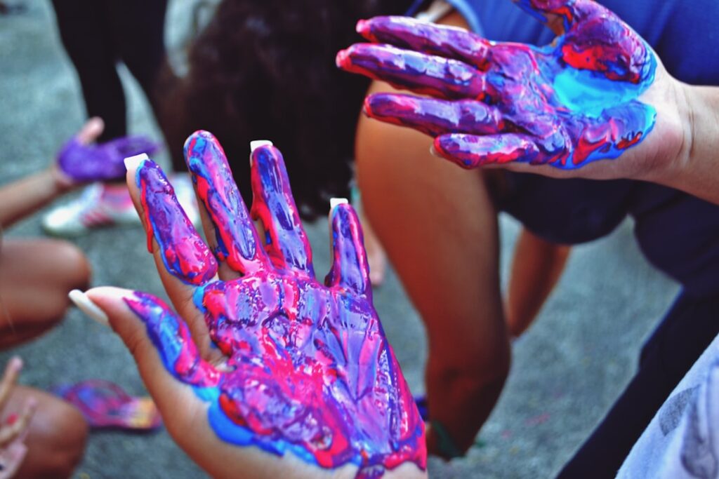 Photo Finger painting