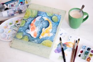 Photo Colorful Paints