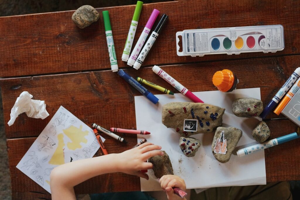 Photo Sensory play