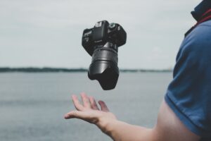 Photo Camera in hand