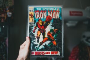 Photo Superhero Comic Strip