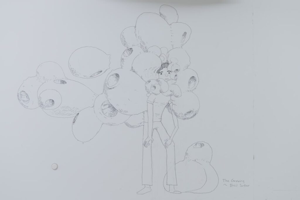 Photo Toddler Tots: Feeling Different Textures with Sticky Paper