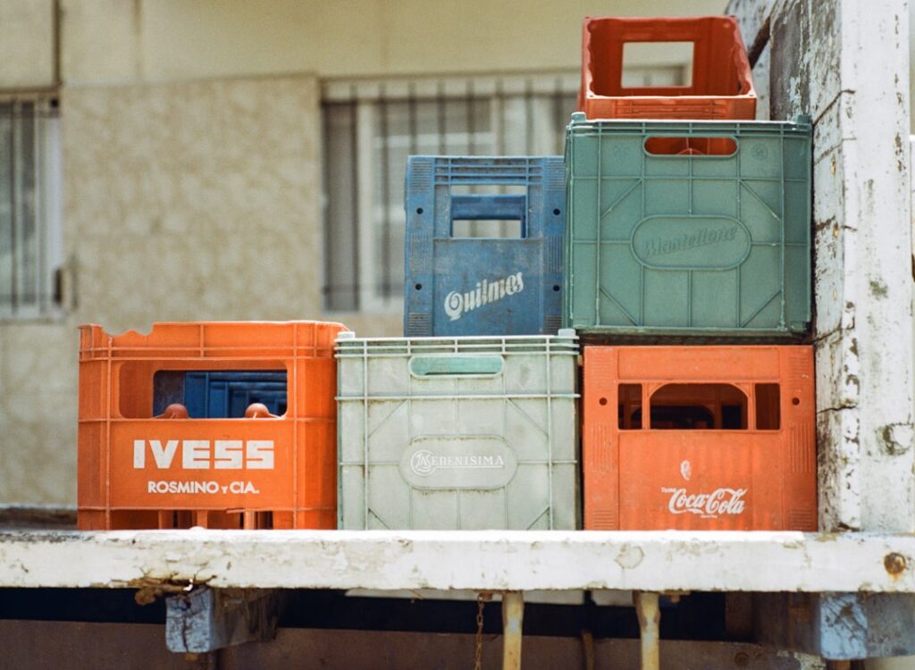 Photo Recycled Boxes into Spaceships