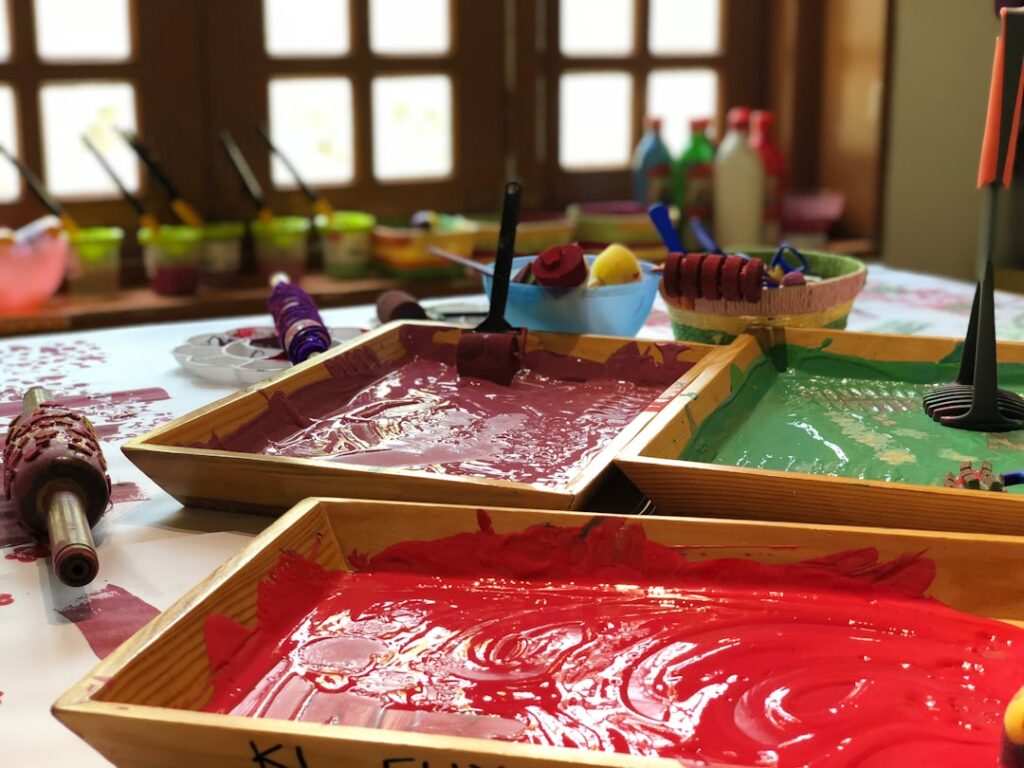Preschool Playtime: Finger Painting Fun and the Joy of Messy Hands