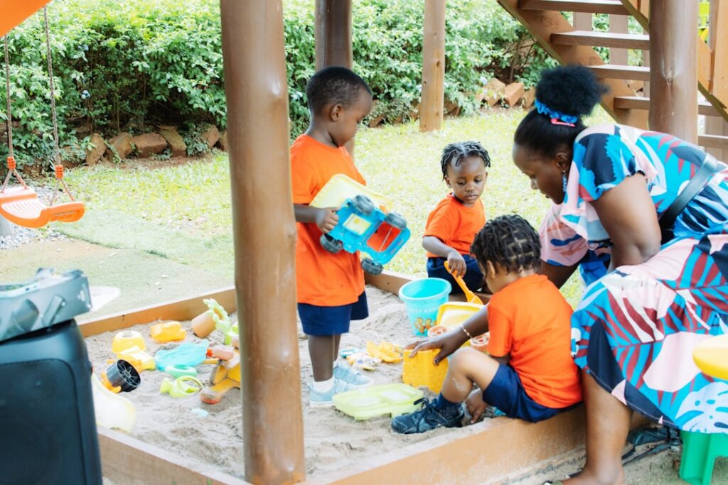 Preschool Playtime: Cutting and Pasting a Paper Zoo Together