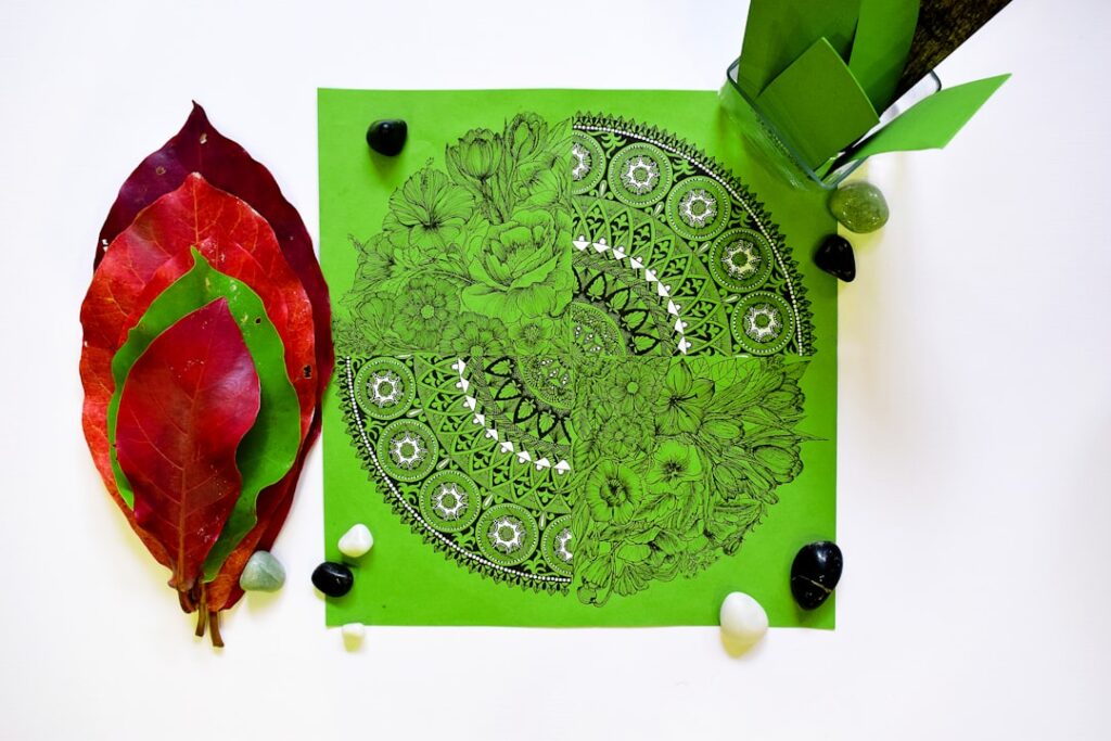 Adult Explorers: Finding Zen Through Intricate Mandala Art